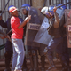 Police were determined to crush protests.